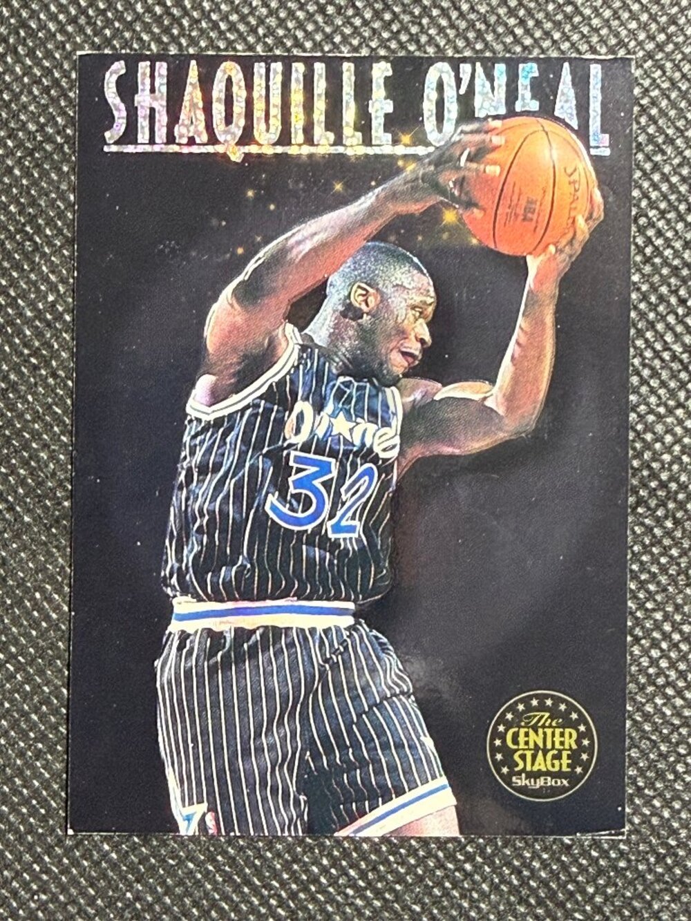 Shaquille O'Neal - 1993-94 Skybox Premium #CS2 Center Stage Insert Orlando Magic
